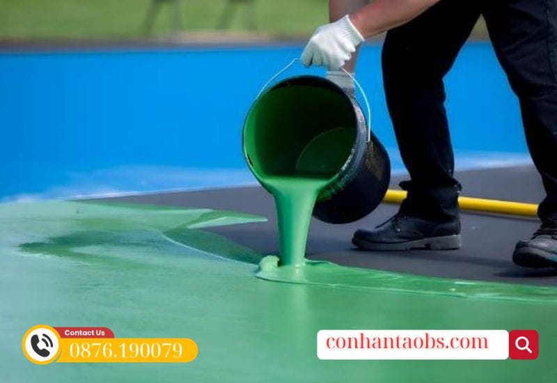 Xây dựng sân Pickelpall bằng sơn chuyên dụng