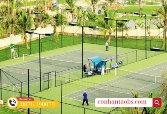 Thiết kế sân tennis chuyên nghiệp