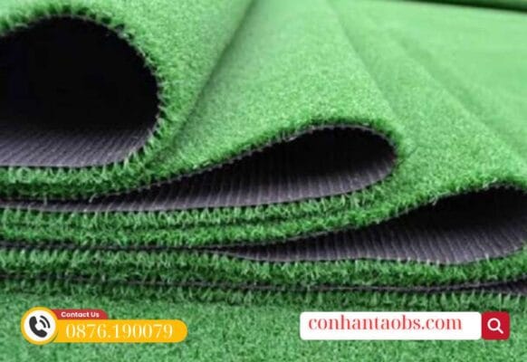 Thi công sân tennis với cỏ nhân tạo