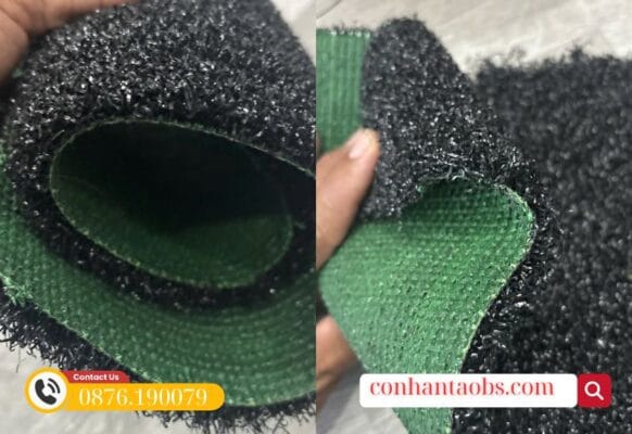 Cỏ nhân tạo sân golf màu đen