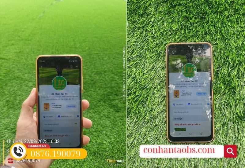 Thảm cỏ nhân tạo 3cm 160 mũi CCGRASS Thảm cỏ nhân tạo 3cm 160 mũi CCGRASS