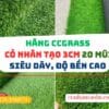 Thảm cỏ nhân tạo 3cm 200 mũi cao cấp CCGRASS