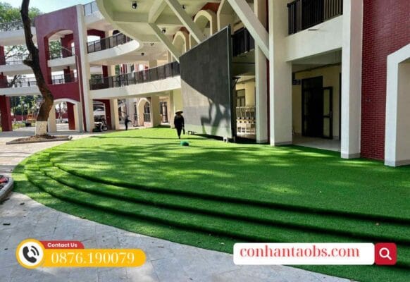 Cỏ nhân tạo 2cm 13 mũi ứng dụng rộng rãi