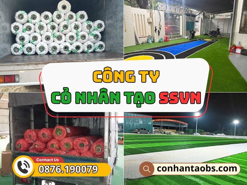 Kho cỏ nhân tạo giá sỉ SSGRASS